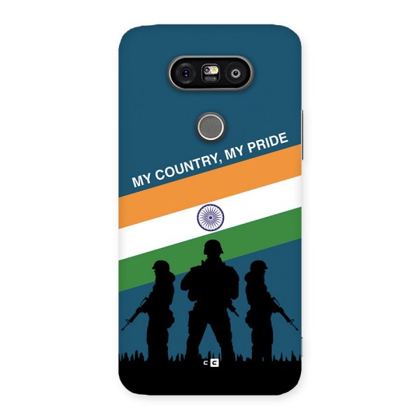 My Country My Pride Back Case for LG G5