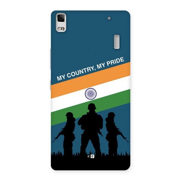 My Country My Pride Back Case for Lenovo K3 Note