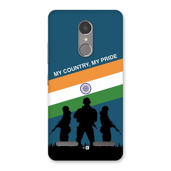My Country My Pride Back Case for Lenovo K6
