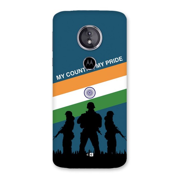 My Country My Pride Back Case for Moto E5