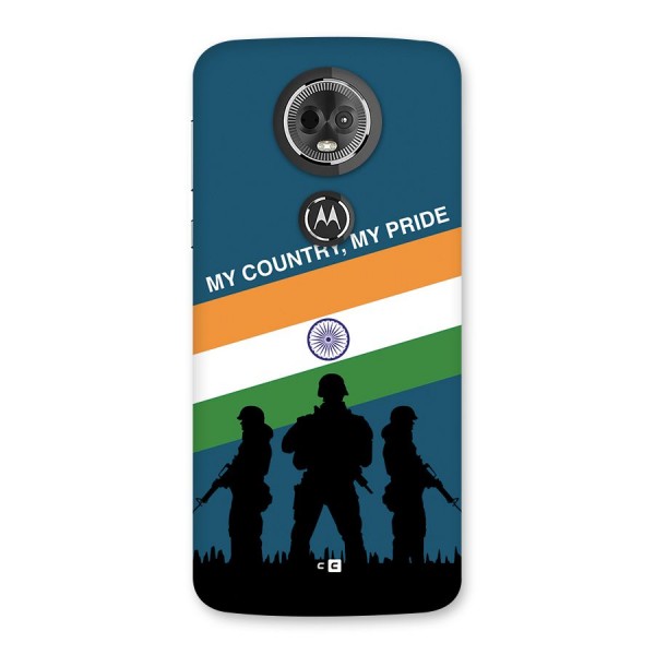My Country My Pride Back Case for Moto E5 Plus