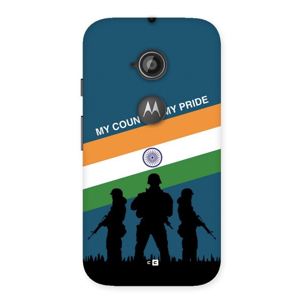 My Country My Pride Back Case for Moto E 2nd Gen