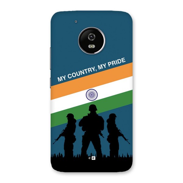 My Country My Pride Back Case for Moto G5
