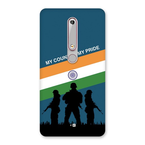 My Country My Pride Back Case for Nokia 6.1