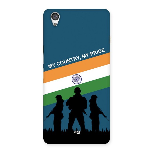 My Country My Pride Back Case for OnePlus X