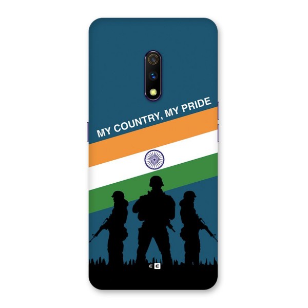 My Country My Pride Back Case for Realme X