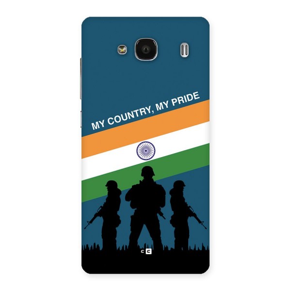 My Country My Pride Back Case for Redmi 2 Prime