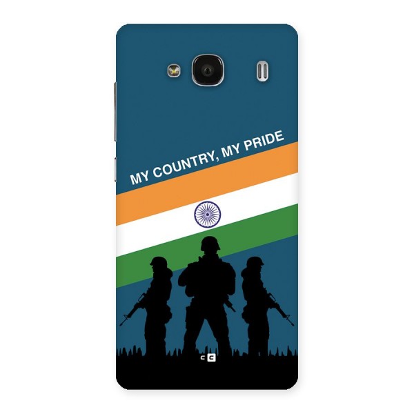 My Country My Pride Back Case for Redmi 2s
