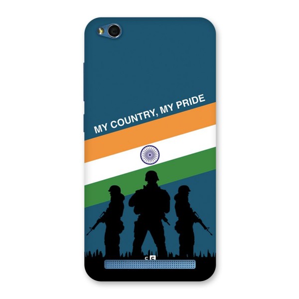 My Country My Pride Back Case for Redmi 5A
