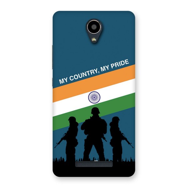 My Country My Pride Back Case for Redmi Note 2