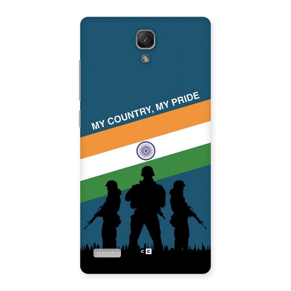 My Country My Pride Back Case for Redmi Note Prime