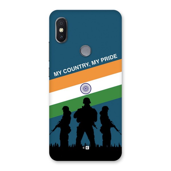 My Country My Pride Back Case for Redmi Y2