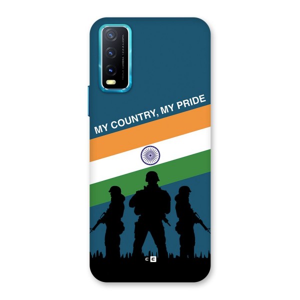 My Country My Pride Back Case for Vivo Y12s