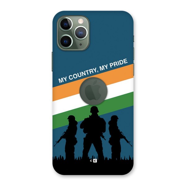 My Country My Pride Back Case for iPhone 11 Pro Logo Cut