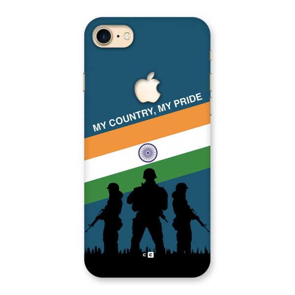 My Country My Pride Back Case for iPhone 7 Apple Cut