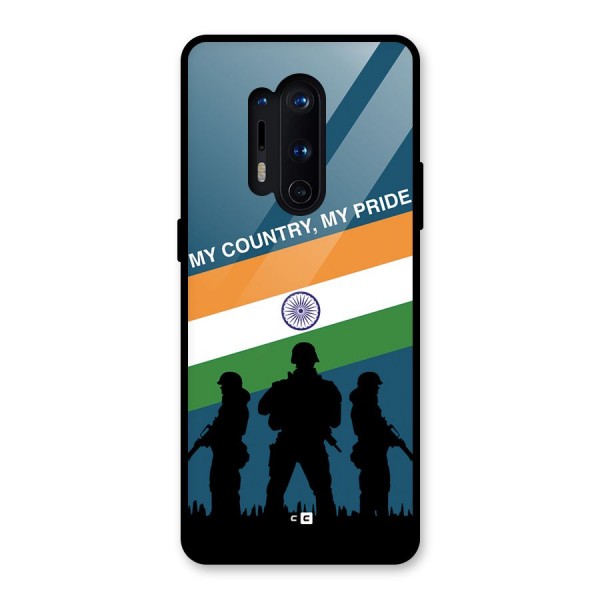 My Country My Pride Glass Back Case for OnePlus 8 Pro