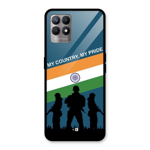 My Country My Pride Glass Back Case for Realme Narzo 50