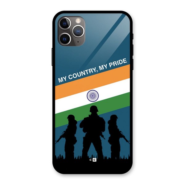 My Country My Pride Glass Back Case for iPhone 11 Pro Max