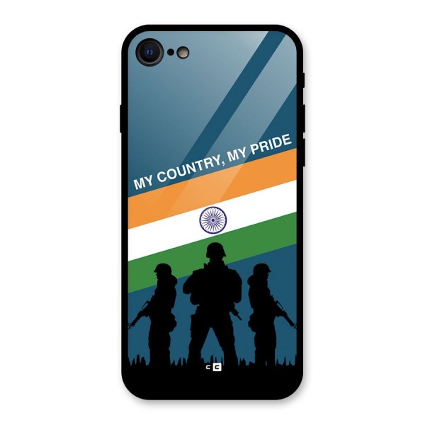 My Country My Pride Glass Back Case for iPhone 7