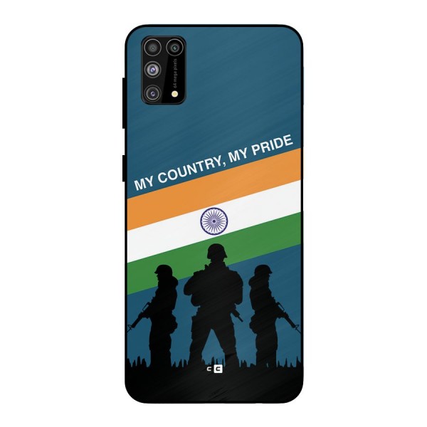My Country My Pride Metal Back Case for Galaxy F41