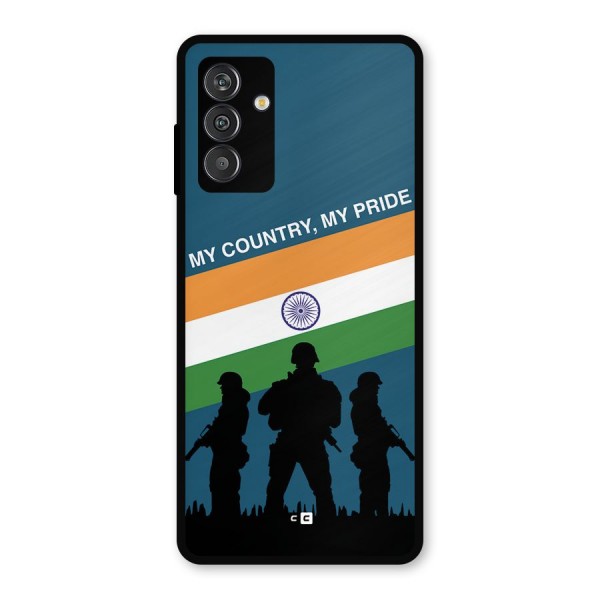 My Country My Pride Metal Back Case for Galaxy M13