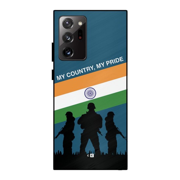 My Country My Pride Metal Back Case for Galaxy Note 20 Ultra