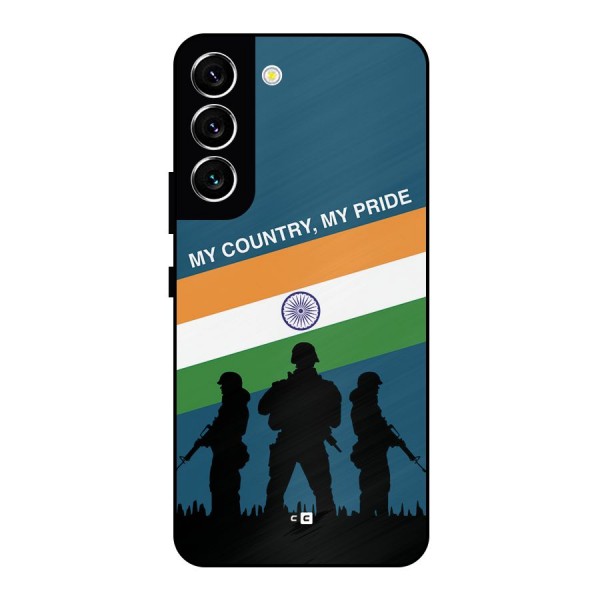 My Country My Pride Metal Back Case for Galaxy S22 5G