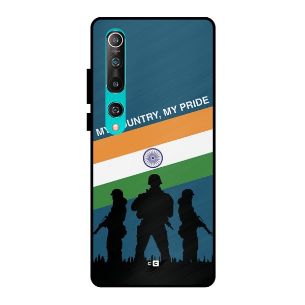 My Country My Pride Metal Back Case for Mi 10