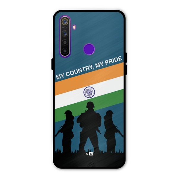 My Country My Pride Metal Back Case for Realme 5