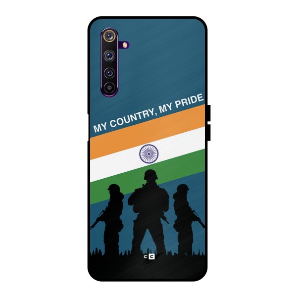 My Country My Pride Metal Back Case for Realme 6 Pro