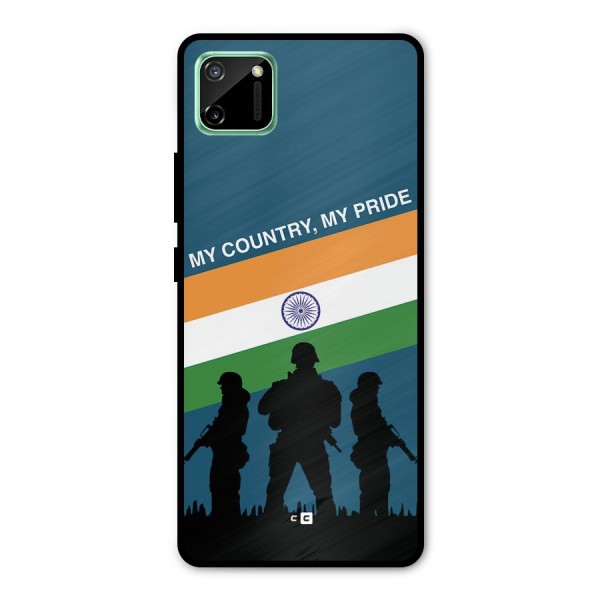 My Country My Pride Metal Back Case for Realme C11
