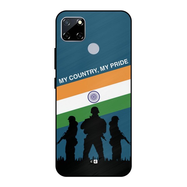 My Country My Pride Metal Back Case for Realme Narzo 30A