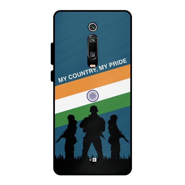 My Country My Pride Metal Back Case for Redmi K20 Pro