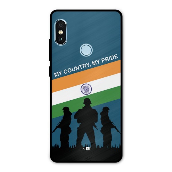 My Country My Pride Metal Back Case for Redmi Note 5 Pro