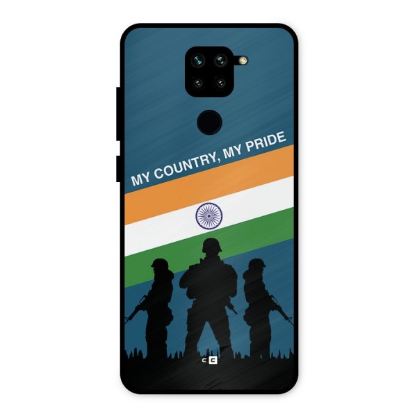 My Country My Pride Metal Back Case for Redmi Note 9