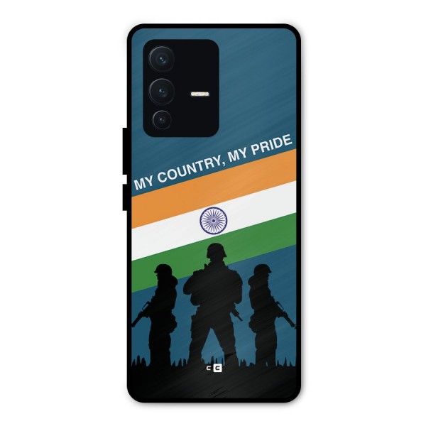 My Country My Pride Metal Back Case for Vivo V23 Pro