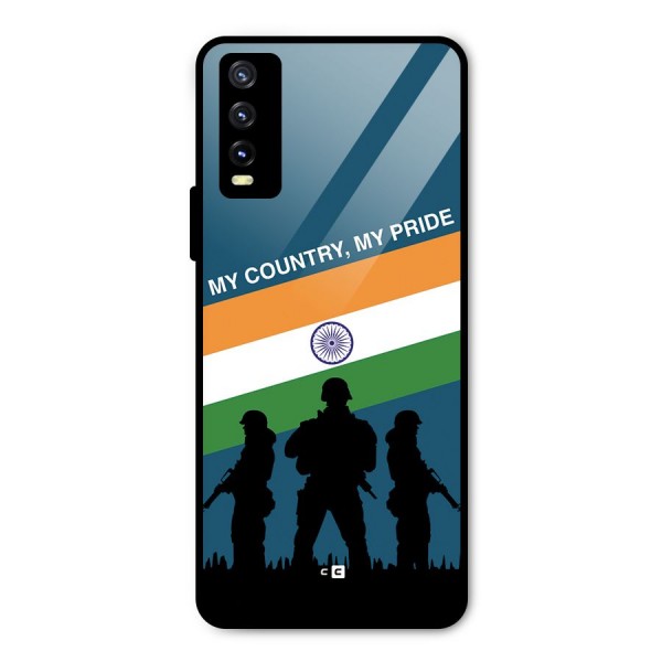 My Country My Pride Metal Back Case for Vivo Y20i
