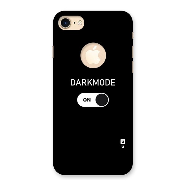 My Darkmode On Back Case for iPhone 7 Logo Cut