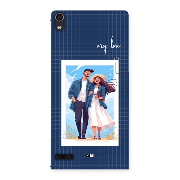 My Love Back Case for Ascend P6