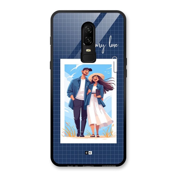 My Love Glass Back Case for OnePlus 6