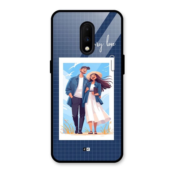 My Love Glass Back Case for OnePlus 7