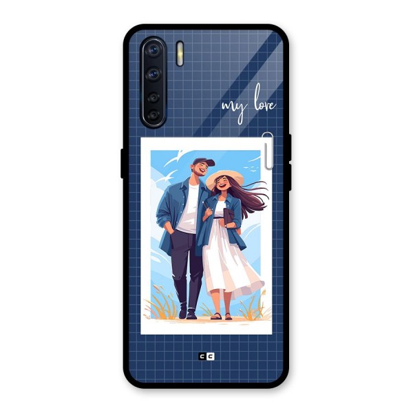 My Love Glass Back Case for Oppo F15