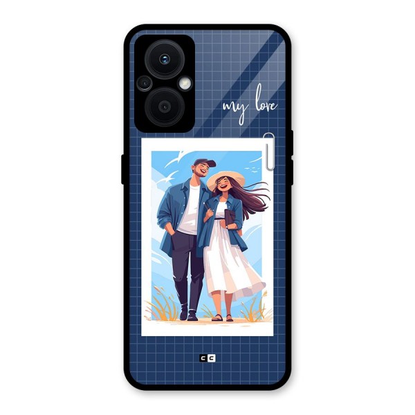 My Love Glass Back Case for Oppo F21s Pro 5G