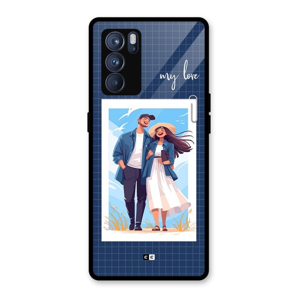 My Love Glass Back Case for Oppo Reno6 Pro 5G
