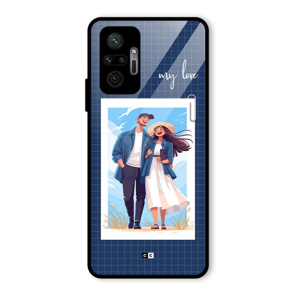My Love Glass Back Case for Redmi Note 10 Pro Max
