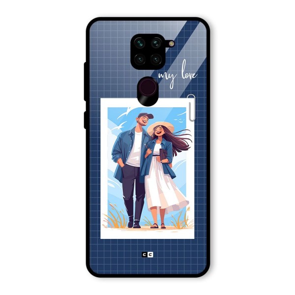 My Love Glass Back Case for Redmi Note 9