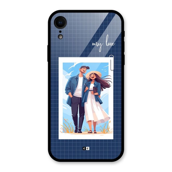 My Love Glass Back Case for iPhone XR