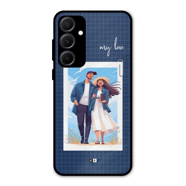 My Love Metal Back Case for Galaxy A35