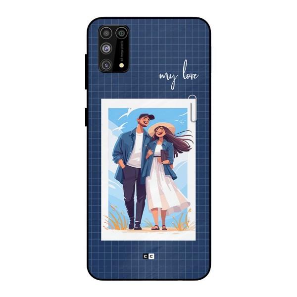 My Love Metal Back Case for Galaxy F41