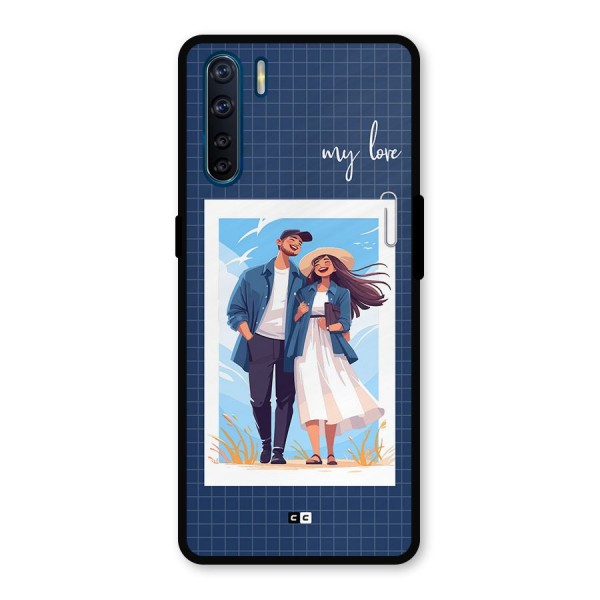 My Love Metal Back Case for Oppo F15